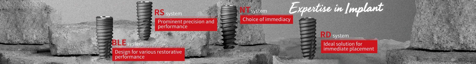 Componentes protésicos dentales