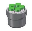 Configuración del rotor S4-500A