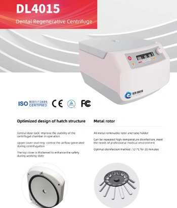 Centrífuga dental regenerativa DL4015 de Trausim