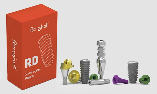Sistema de implantes dentales RD